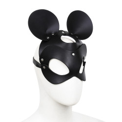 Kiotos Masque avec Visage Souris Noir